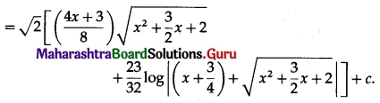 Maharashtra-Board-12th-Maths-Solutions-Chapter-3-Indefinite-Integration-Ex-3.3-II-Q12.1