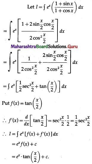Maharashtra-Board-12th-Maths-Solutions-Chapter-3-Indefinite-Integration-Ex-3.3-III-Q2