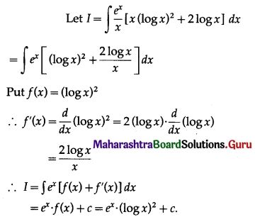 Maharashtra-Board-12th-Maths-Solutions-Chapter-3-Indefinite-Integration-Ex-3.3-III-Q5