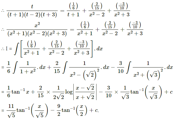 Maharashtra-Board-12th-Maths-Solutions-Chapter-3-Indefinite-Integration-Ex-3.4-Q9.2