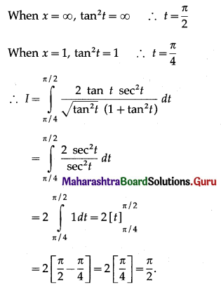 Maharashtra-Board-12th-Maths-Solutions-Chapter-4-Definite-Integration-Miscellaneous-Exercise-4-II-Q10.1