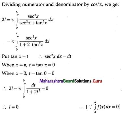Maharashtra-Board-12th-Maths-Solutions-Chapter-4-Definite-Integration-Miscellaneous-Exercise-4-II-Q9.1