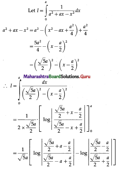 Maharashtra-Board-12th-Maths-Solutions-Chapter-4-Definite-Integration-Miscellaneous-Exercise-4-III-Q3