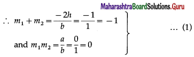 Maharashtra-Board-12th-Maths-Solutions-Chapter-4-Pair-of-Straight-Lines-Ex-4.1-3