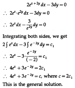 Maharashtra-Board-12th-Maths-Solutions-Chapter-6-Differential-Equations-Ex-6.3-Q2-ix