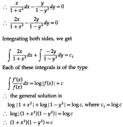 Maharashtra-Board-12th-Maths-Solutions-Chapter-6-Differential-Equations-Ex-6.3-Q3-ii
