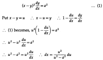 Maharashtra-Board-12th-Maths-Solutions-Chapter-6-Differential-Equations-Ex-6.3-Q4-ii