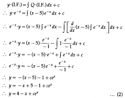 Maharashtra-Board-12th-Maths-Solutions-Chapter-6-Differential-Equations-Ex-6.5-Q4