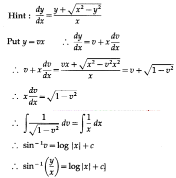 Maharashtra-Board-12th-Maths-Solutions-Chapter-6-Differential-Equations-Miscellaneous-Exercise-6-I-Q8