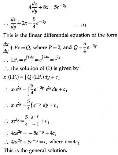 Maharashtra-Board-12th-Maths-Solutions-Chapter-6-Differential-Equations-Miscellaneous-Exercise-6-II-Q5-vii