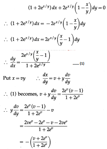 Maharashtra-Board-12th-Maths-Solutions-Chapter-6-Differential-Equations-Miscellaneous-Exercise-6-II-Q6-v