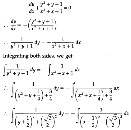 Maharashtra-Board-12th-Maths-Solutions-Chapter-6-Differential-Equations-Miscellaneous-Exercise-6-II-Q7