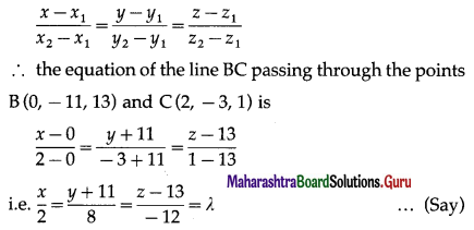 Maharashtra-Board-12th-Maths-Solutions-Chapter-6-Line-and-Plane-Ex-6.2-11