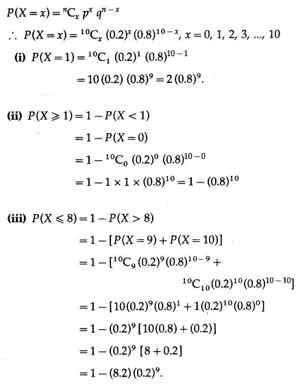 Maharashtra-Board-12th-Maths-Solutions-Chapter-8-Binomial-Distribution-Miscellaneous-Exercise-8-II-Q1