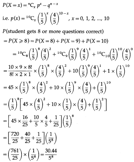 Maharashtra-Board-12th-Maths-Solutions-Chapter-8-Binomial-Distribution-Miscellaneous-Exercise-8-II-Q10