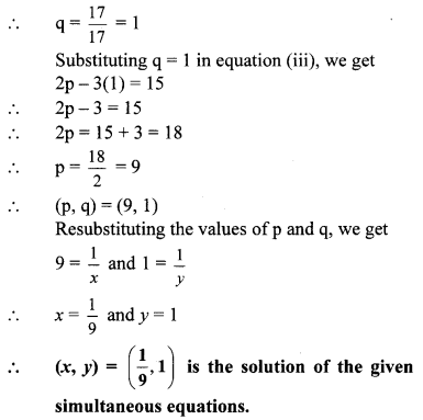 Maharashtra-Board-Class-10-Maths-Solutions-Chapter-1-Linear-Equations-in-Two-Variables-Practice-Set-Ex-1.4-4