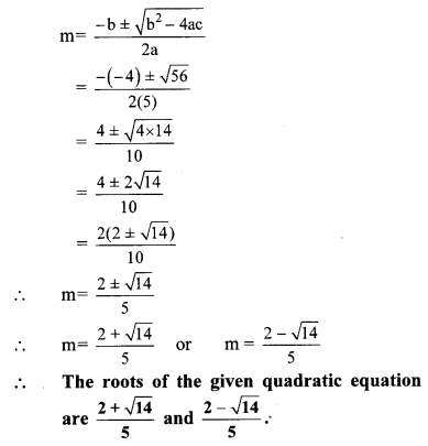 Maharashtra-Board-Class-10-Maths-Solutions-Chapter-2-Quadratic-Equations-Practice-Set-2.4-4
