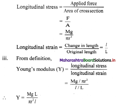Maharashtra-Board-Class-11-Physics-Solutions-Chapter-6-Mechanical-Properties-of-Solids-1