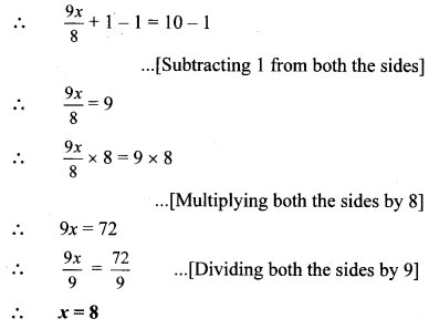 Maharashtra-Board-Class-8-Maths-Solutions-Chapter-12-Equations-in-One-Variable-Practice-Set-12.1-1