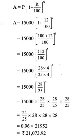 Maharashtra-Board-Class-8-Maths-Solutions-Chapter-14-Compound-Interest-Practice-Set-14.2-6